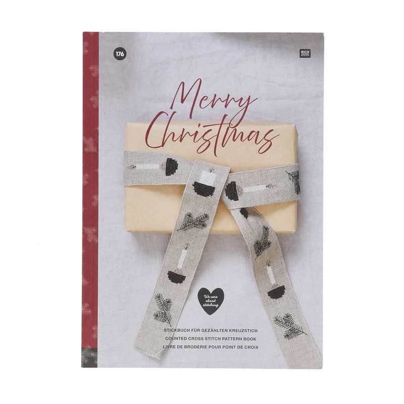 Embroidery book 176 Merry Christmas