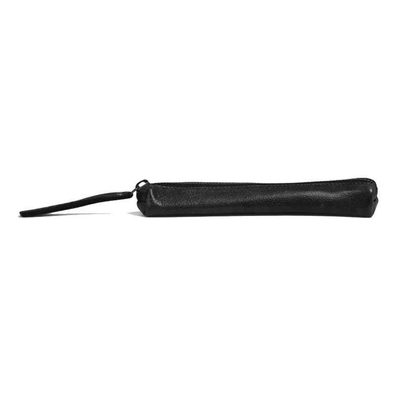 MUUD Hee Black - Handgemaakt leren handwerketuit 2x18.5cm