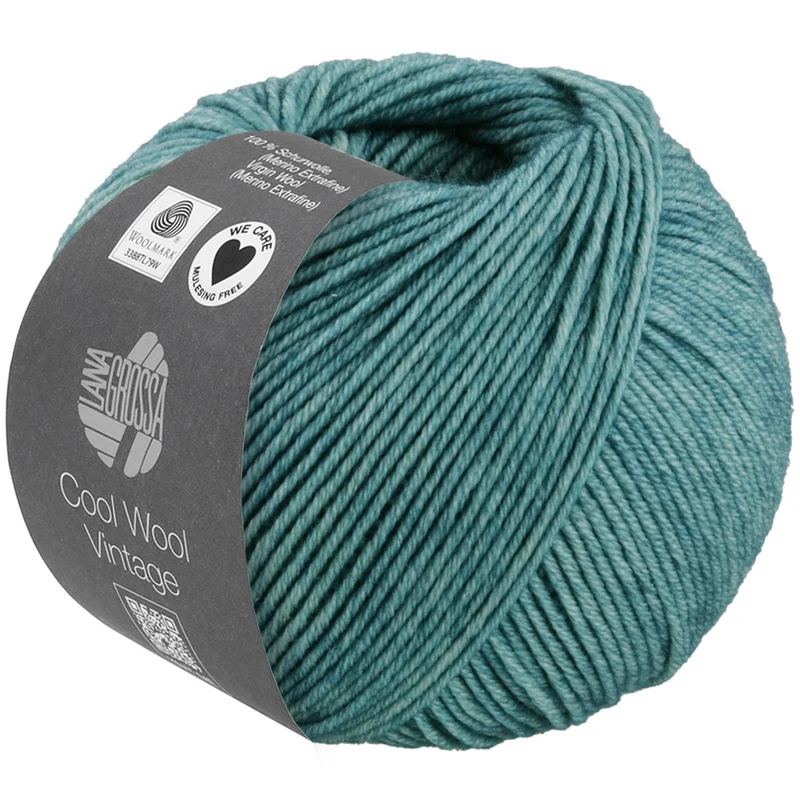 Lana Grossa Cool Wool Vintage 7379 Petrol