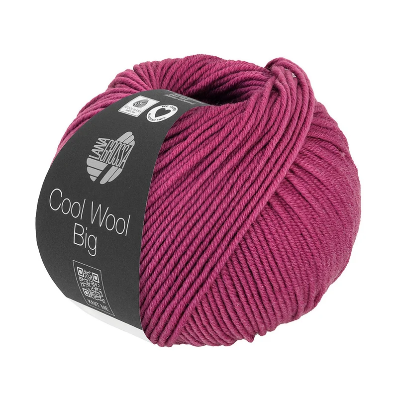 Lana Grossa Cool Wool Big 1027 Indiaas rood