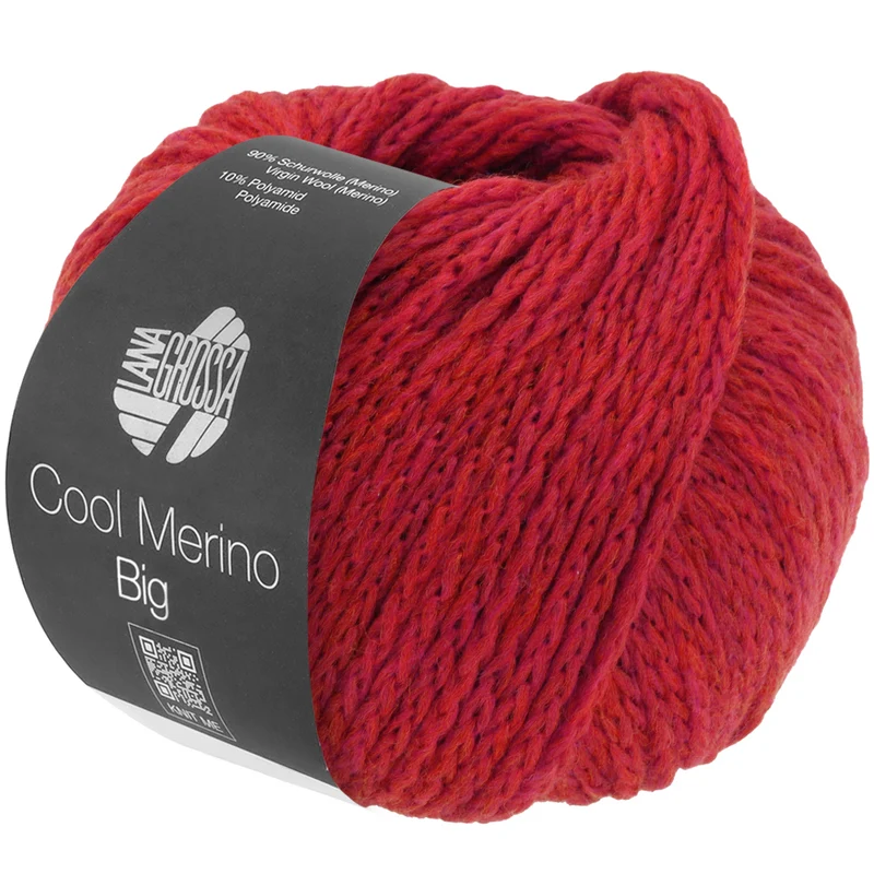 Lana Grossa Cool Merino Big 235 Rood