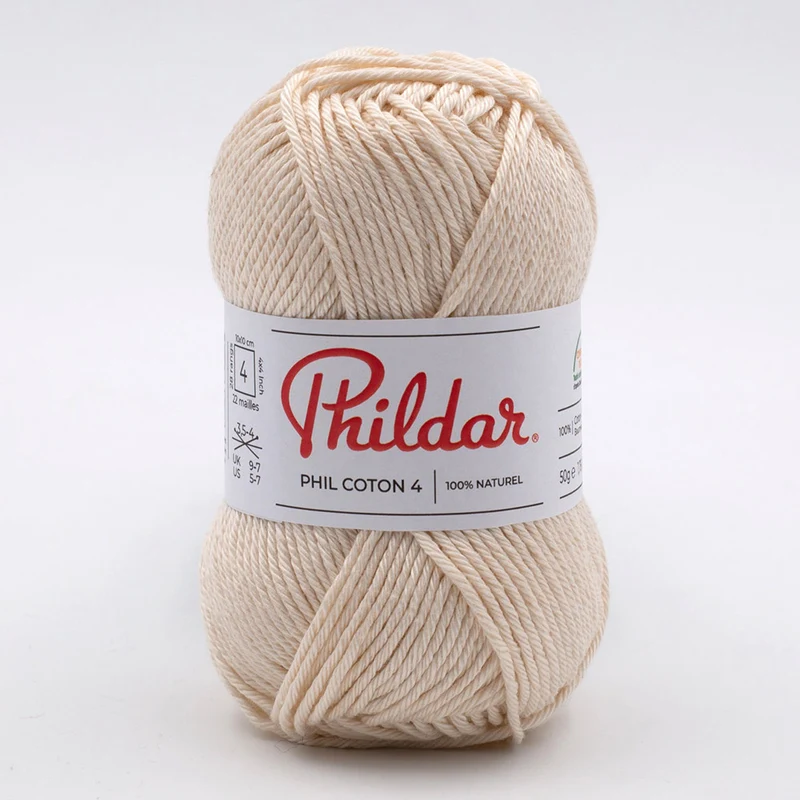 Phildar Phil Coton 4 1359 Ecru