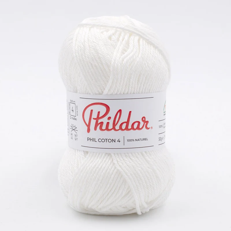 Phildar Phil Coton 4 1225 Wit