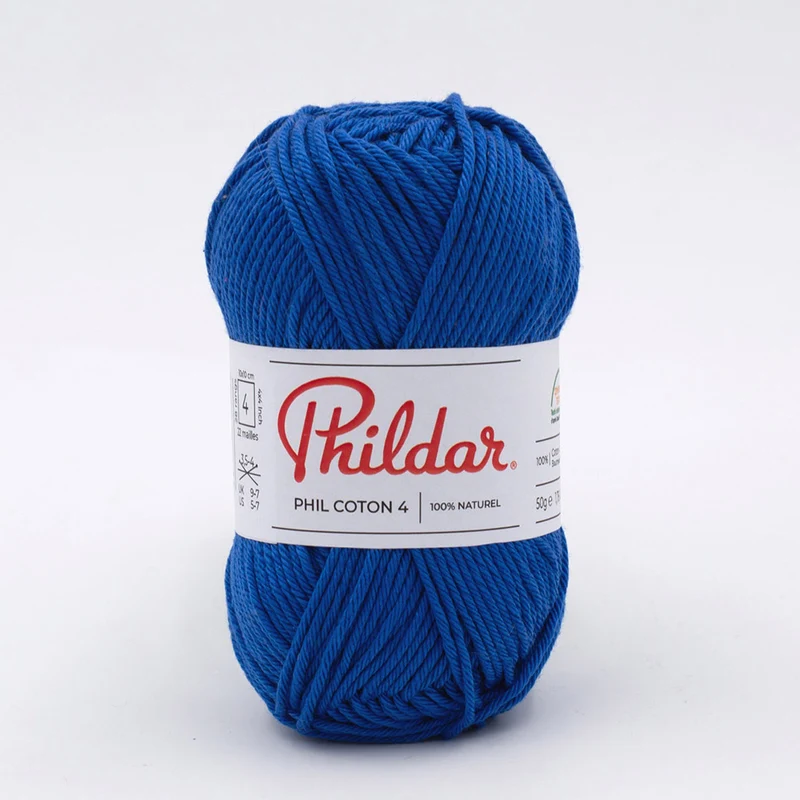 Phildar Phil Coton 4 1410 Ultramarijn
