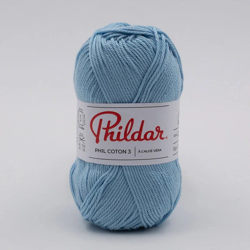 Phildar Phil Coton 3 1367 Azuur