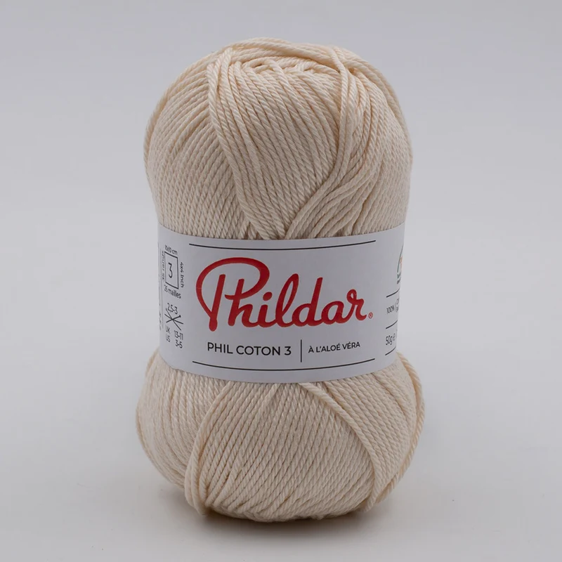 Phildar Phil Coton 3 1359 Ecru
