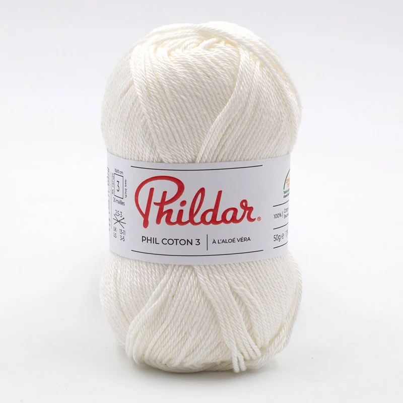 Phildar Phil Coton 3 1397 Krijt