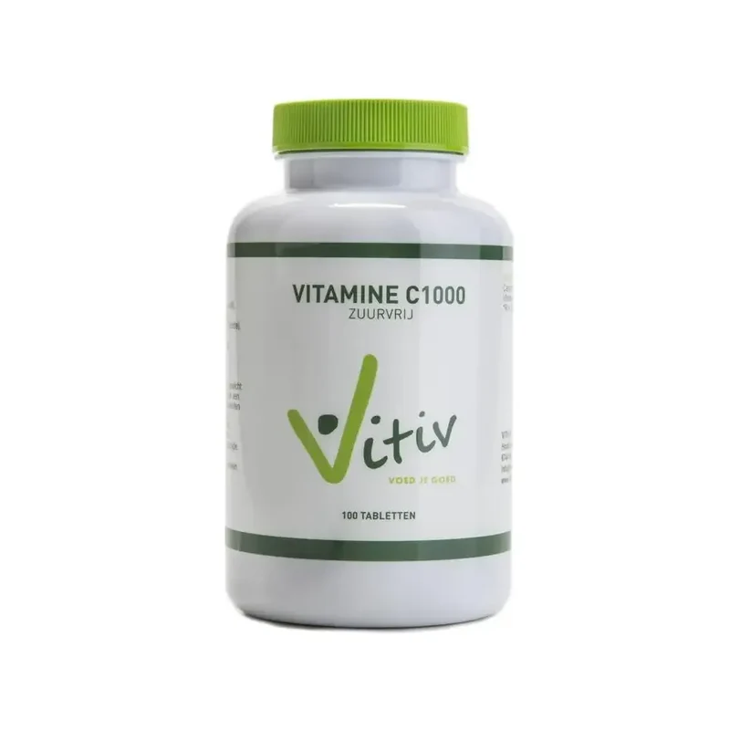 Vitiv Vitamine C1000 zuurvrij