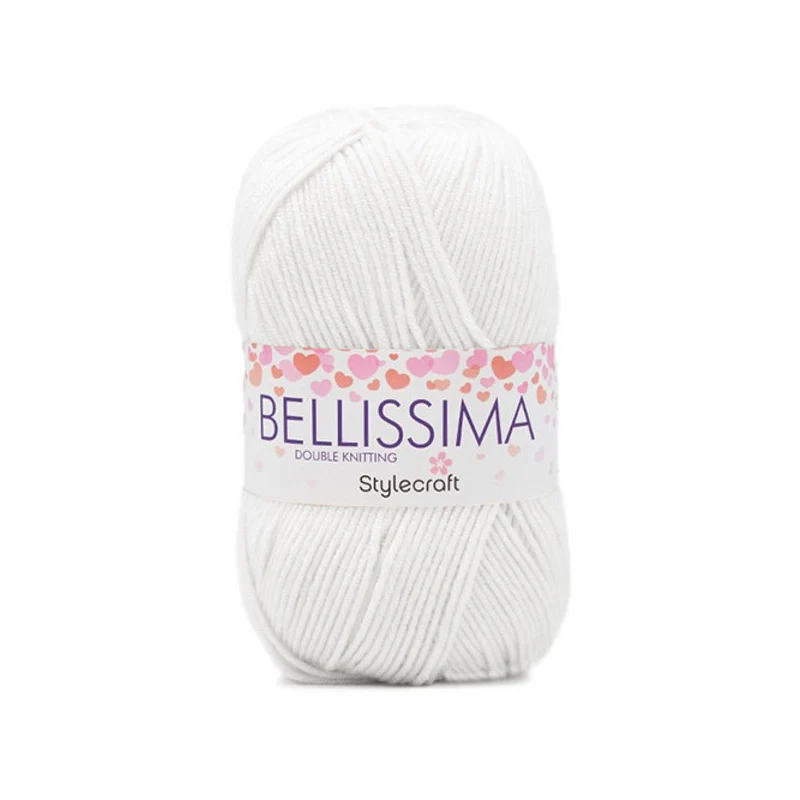 Stylecraft Bellissima DK 7214 Wondrous White