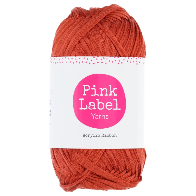 Pink Label Acrylic Ribbon 078 Tess - Cognac