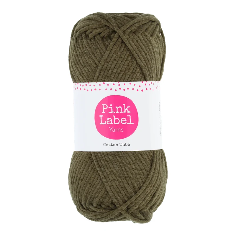 Pink Label Cotton Tube 030 Britt - Olive green