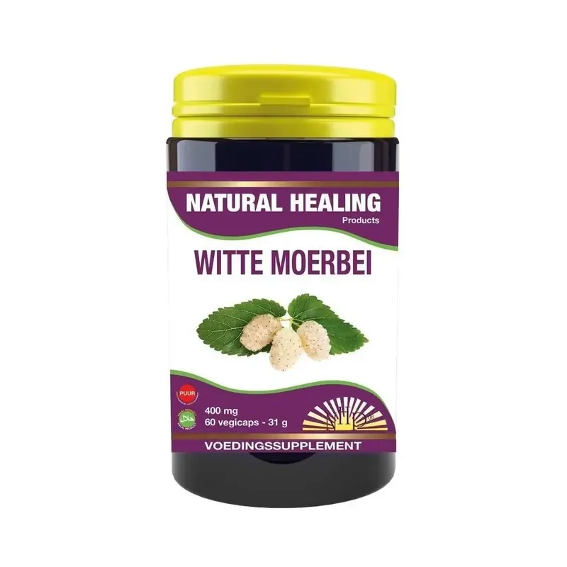 NHP Witte moerbei puur 60 vcaps