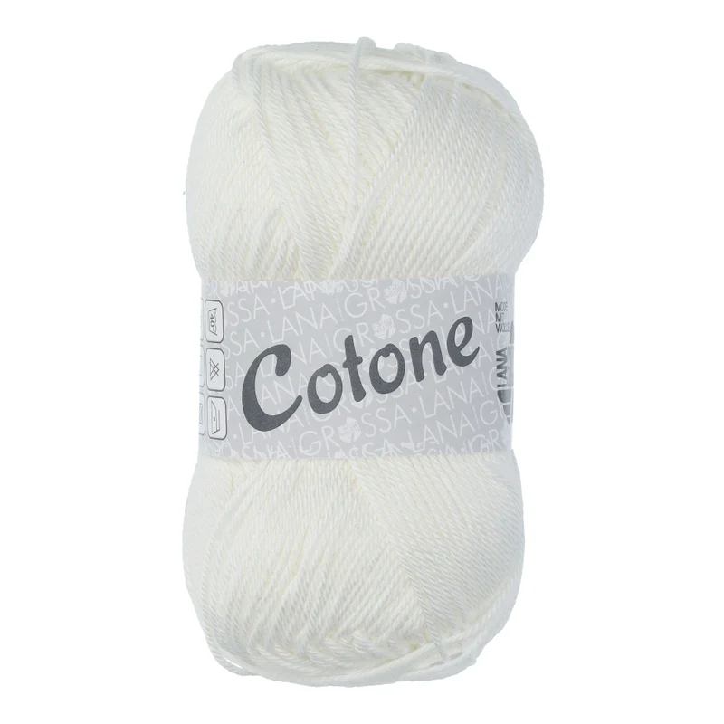 Lana Grossa Cotone 022 Wit