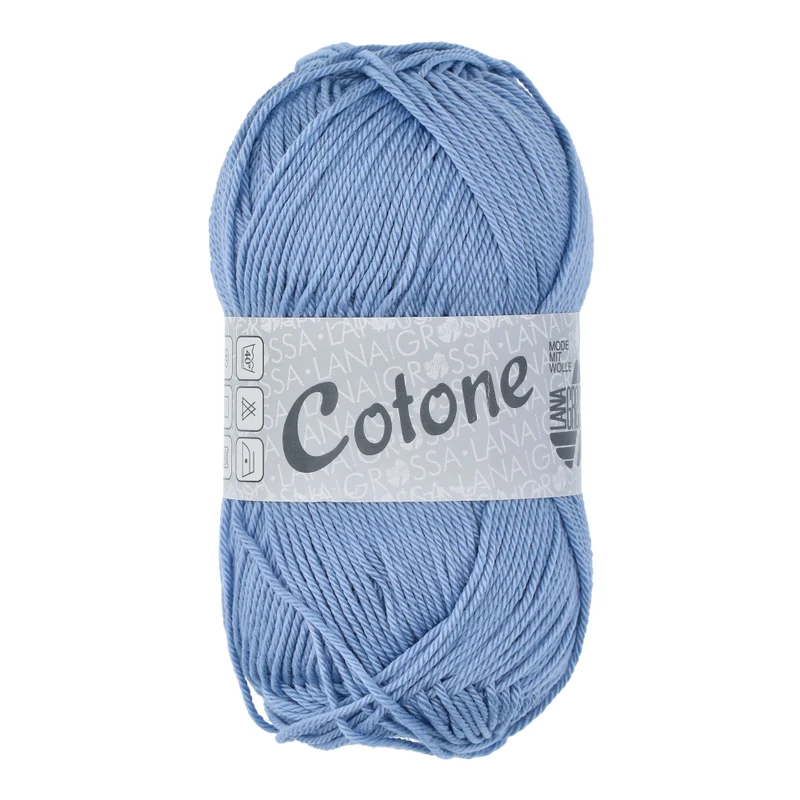 Lana Grossa Cotone 033 Lichtblauw