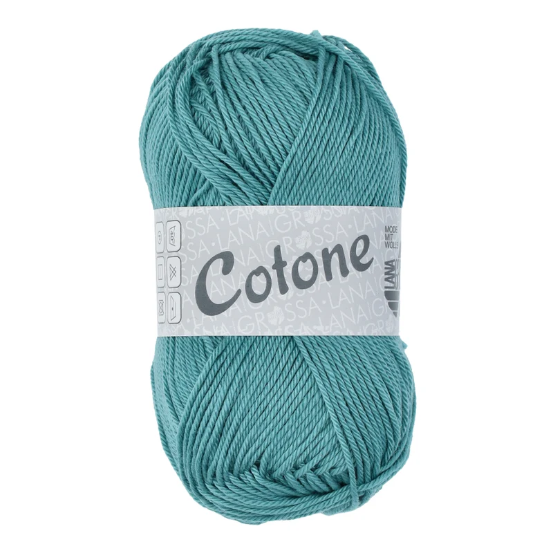 Lana Grossa Cotone 043 Licht Petrol