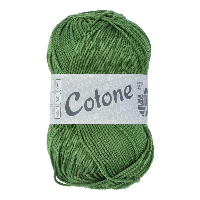 Lana Grossa Cotone 054 Varen Groen