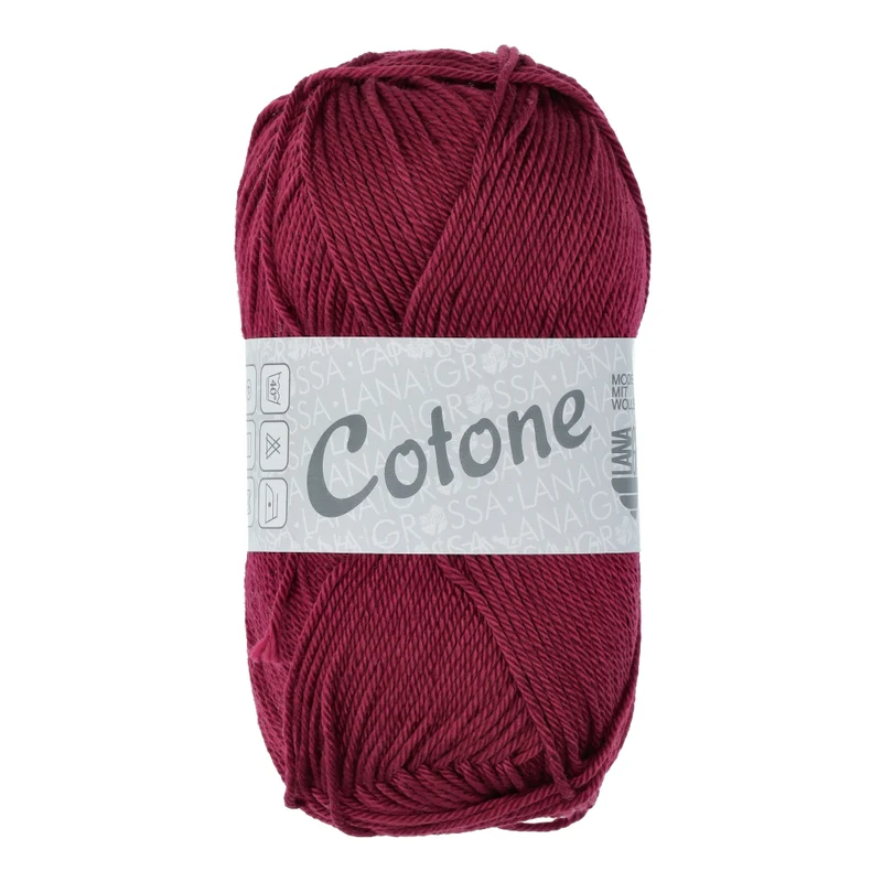 Lana Grossa Cotone 059 Bordeaux