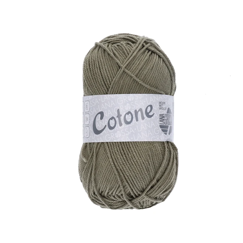 Lana Grossa Cotone 087 Oleander Groen