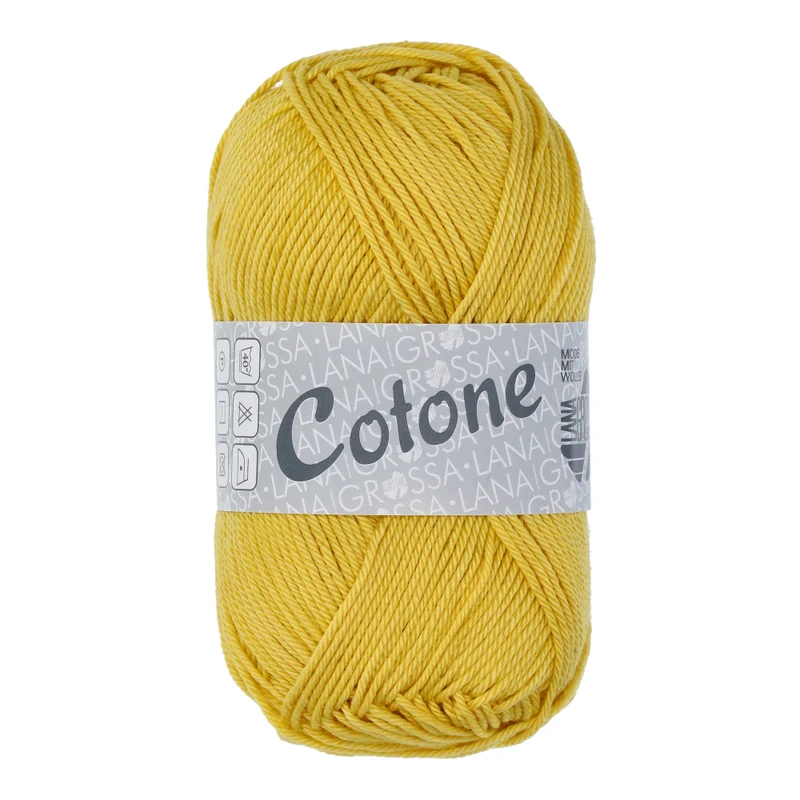 Lana Grossa Cotone 094 Narcis Geel