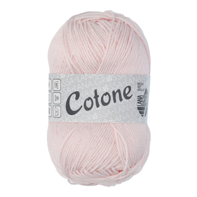 Lana Grossa Cotone 099 Licht Roze