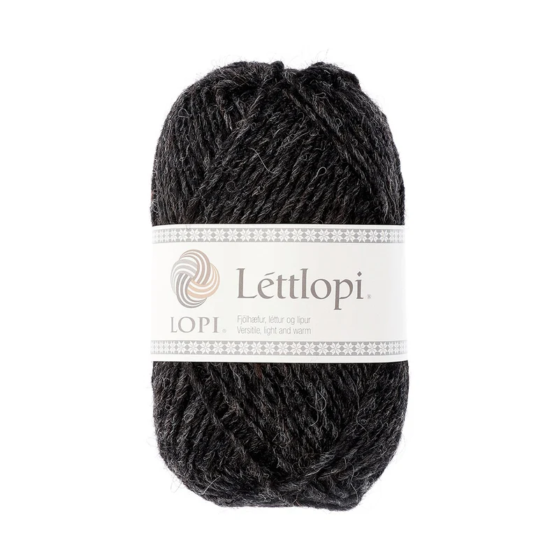 Istex Lopi Lettlopi 0005 Black Heather