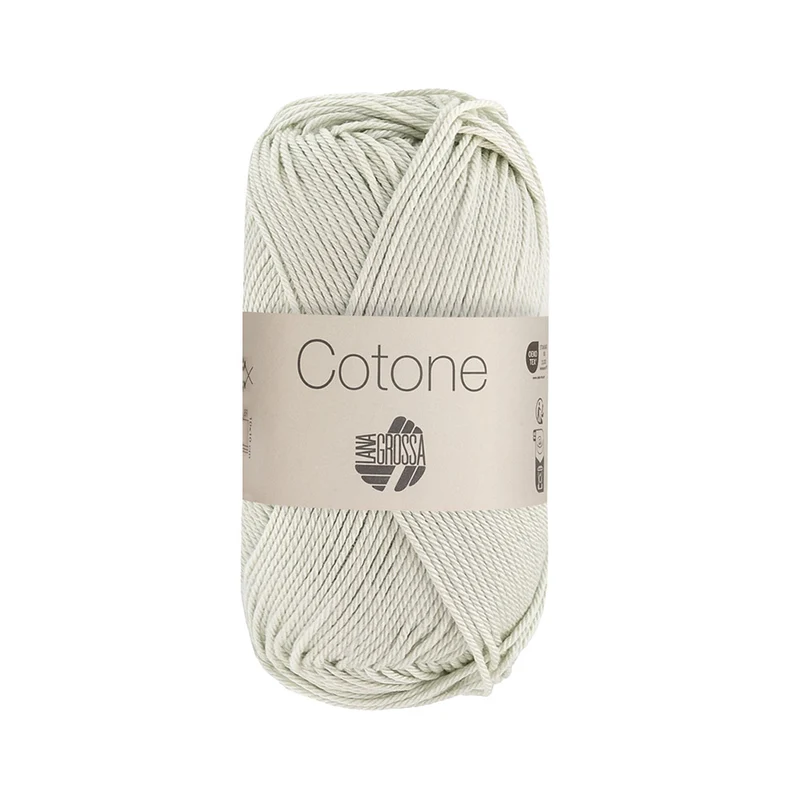 Lana Grossa Cotone 145 Lichtgrijs
