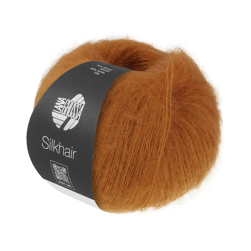 Lana Grossa Silkhair 222 Okergeel