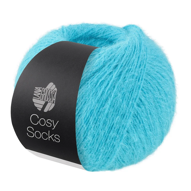 Lana Grossa Cosy Socks 0023 Turquoise