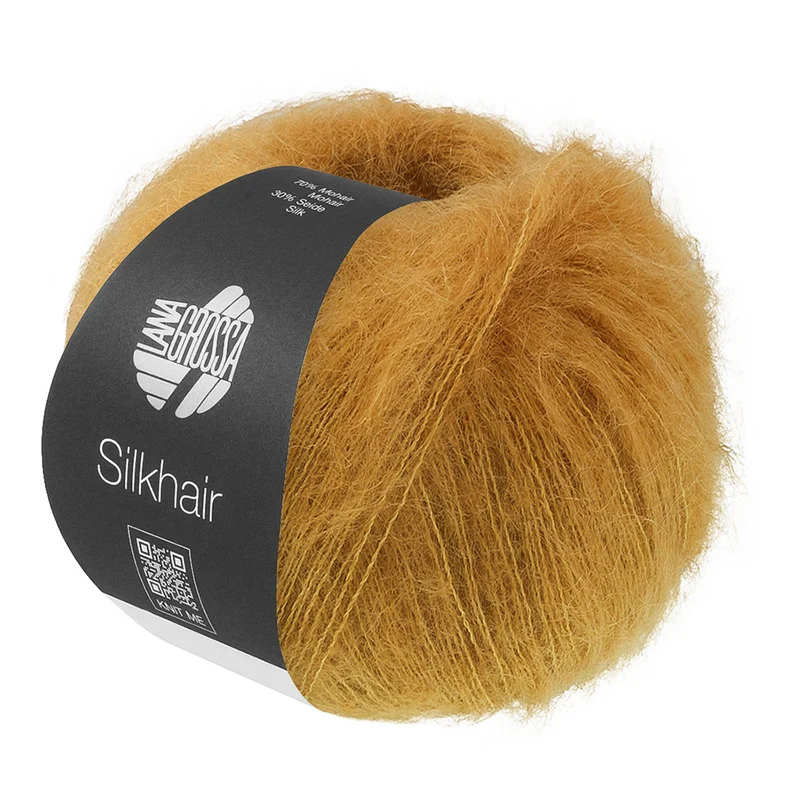 Lana Grossa Silkhair 229 Goudbruin
