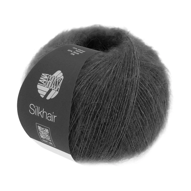 Lana Grossa Silkhair 183 Antraciet