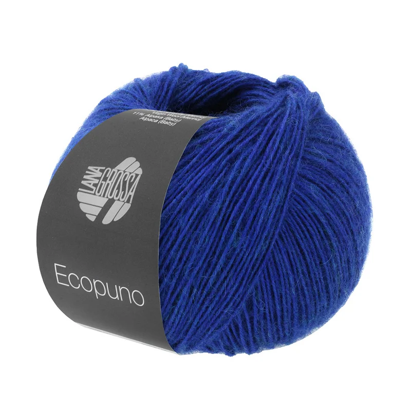Lana Grossa Ecopuno 086 Inktblauw