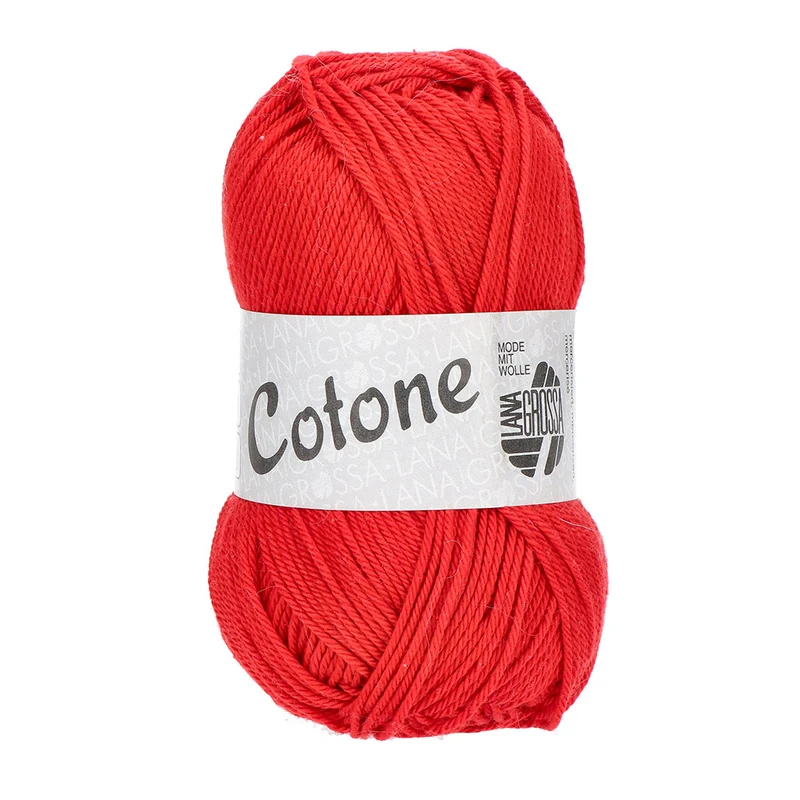 Lana Grossa Cotone 120 Vurig Rood