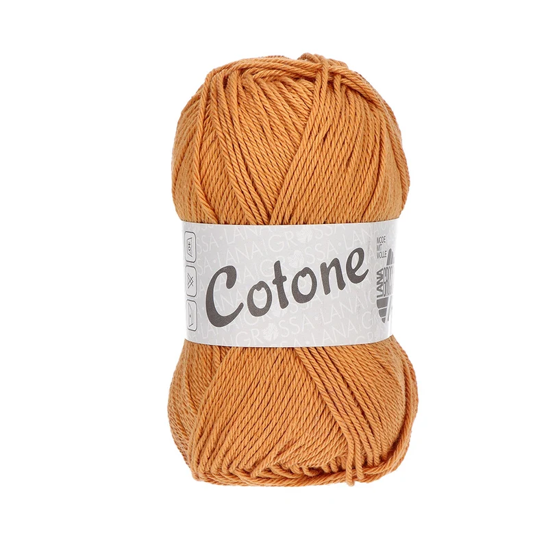 Lana Grossa Cotone 130 Goud Bruin