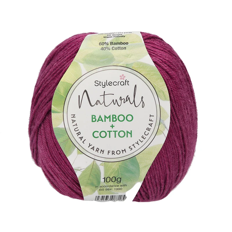 Stylecraft Naturals - Bamboo + Cotton DK 7250 Mulberry