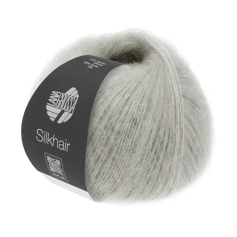 Lana Grossa Silkhair 184 Grijs Beige