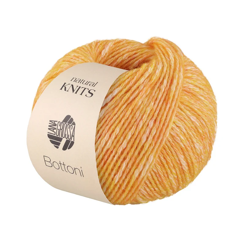 Lana Grossa Bottoni 002 Geel/Oranje/Creme