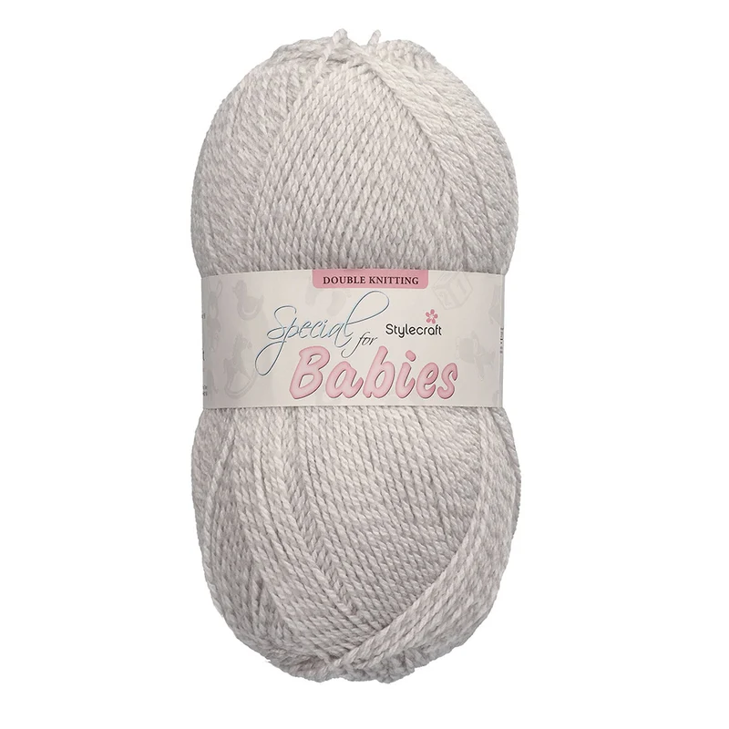 Stylecraft Special for Babies DK 1261 Baby Silver Marl