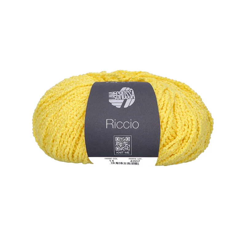 Lana Grossa Riccio 014 Geel