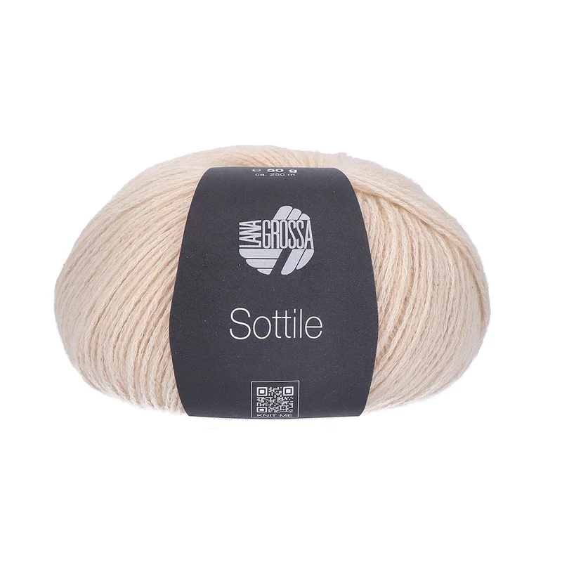 Lana Grossa Sottile 017 Lichtbeige
