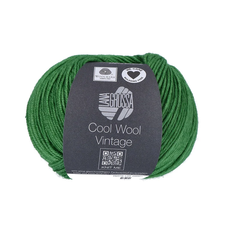 Lana Grossa Cool Wool Vintage 7374 Groen