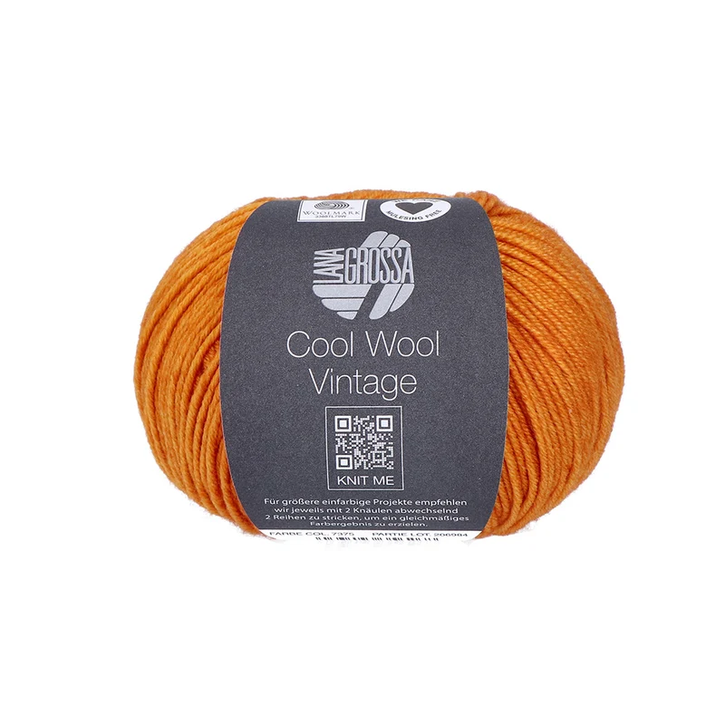 Lana Grossa Cool Wool Vintage 7375 Oranje