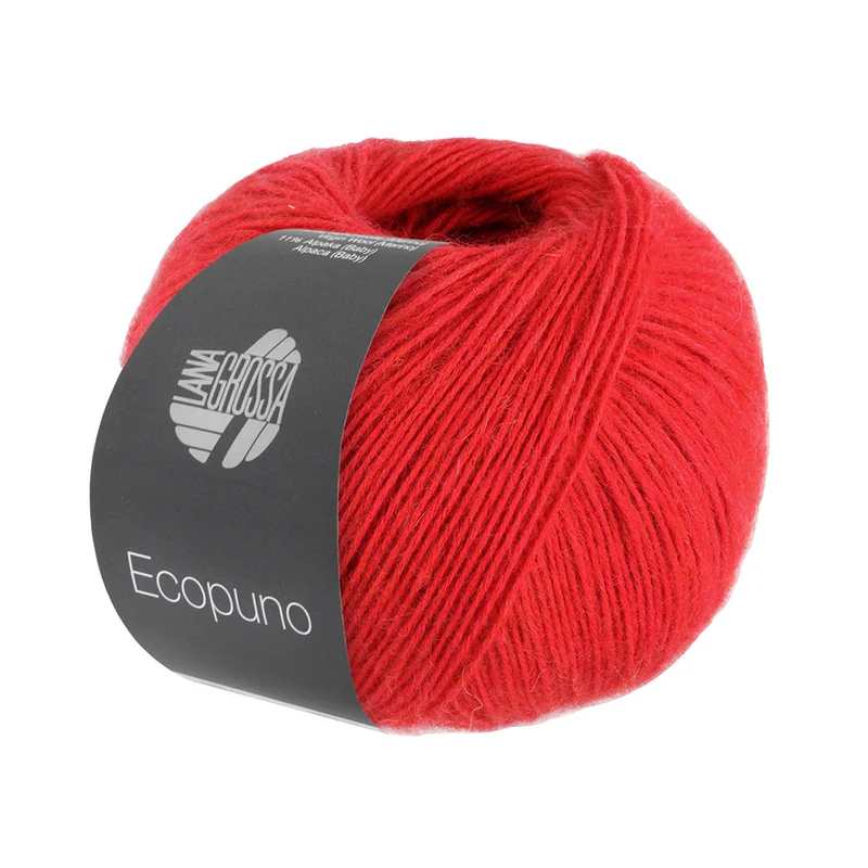 Lana Grossa Ecopuno 100 Rood
