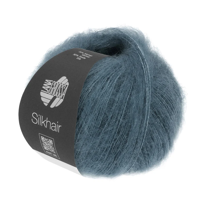 Lana Grossa Silkhair 202 Blauw
