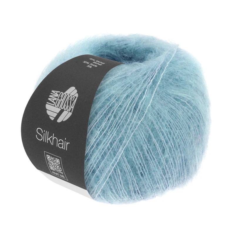 Lana Grossa Silkhair 201 Lichtblauw