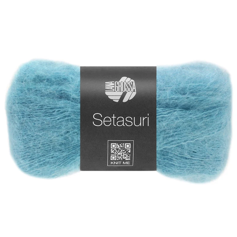 Lana Grossa Setasuri 073 Turquoise Blauw