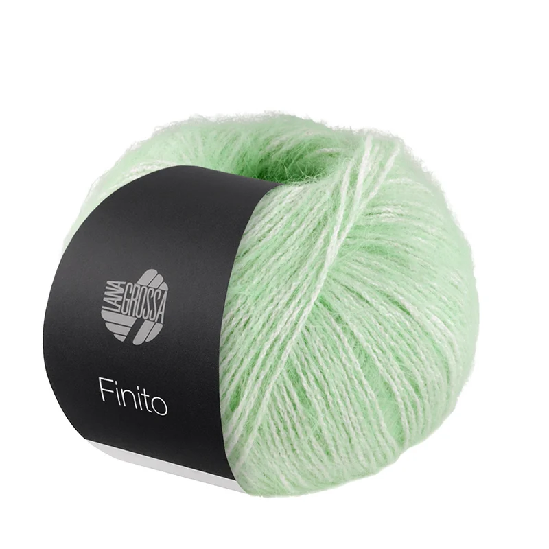 Lana Grossa Finito 004 Lichtgroen/Crème