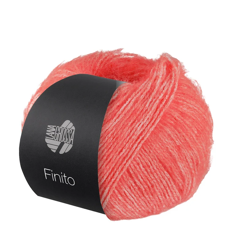 Lana Grossa Finito 010 Zalmrood/Crème