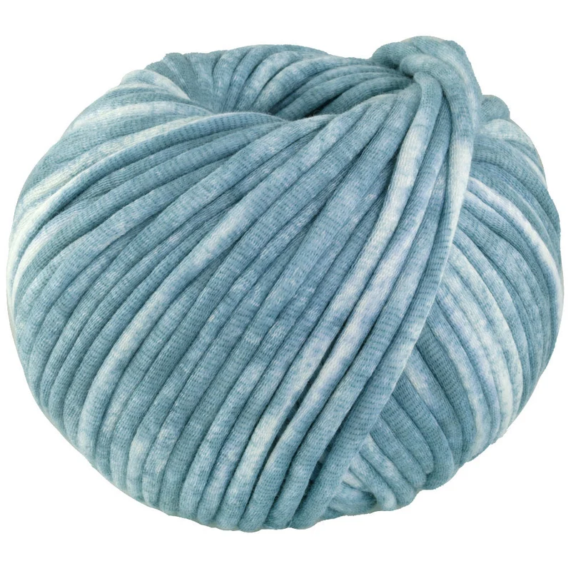 Lana Grossa Gelato Vintage 106 Turquoise/Wit
