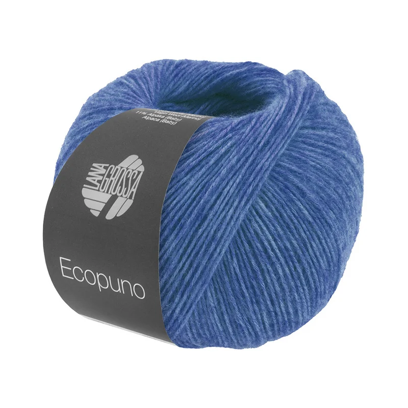 Lana Grossa Ecopuno 213 Gentiaanblauw