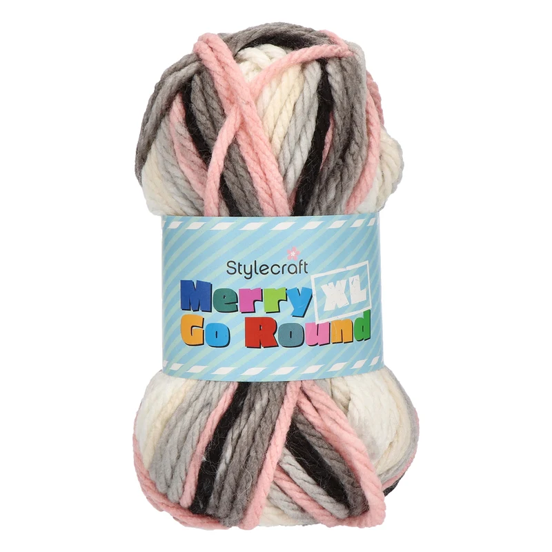 Stylecraft Merry Go Round XL 3728 Liquorice Whirl